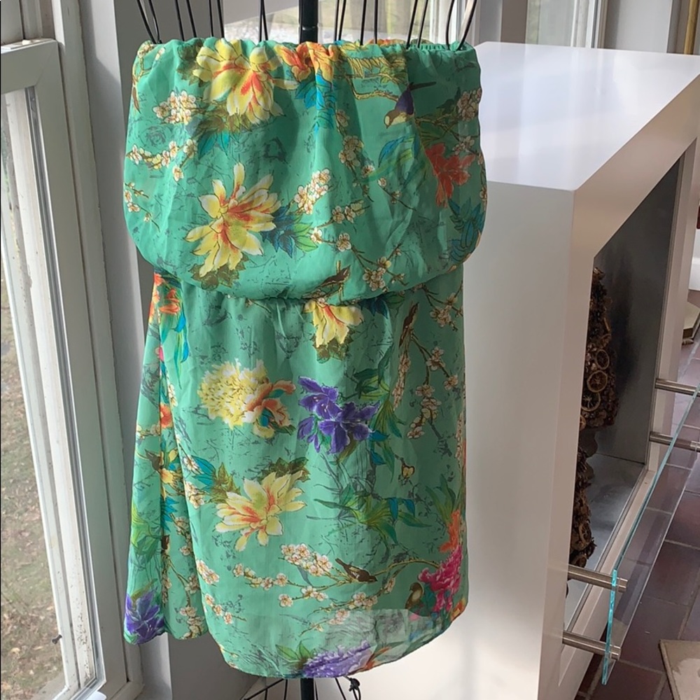 Love Chelsey Large Midi Strapless Dress
